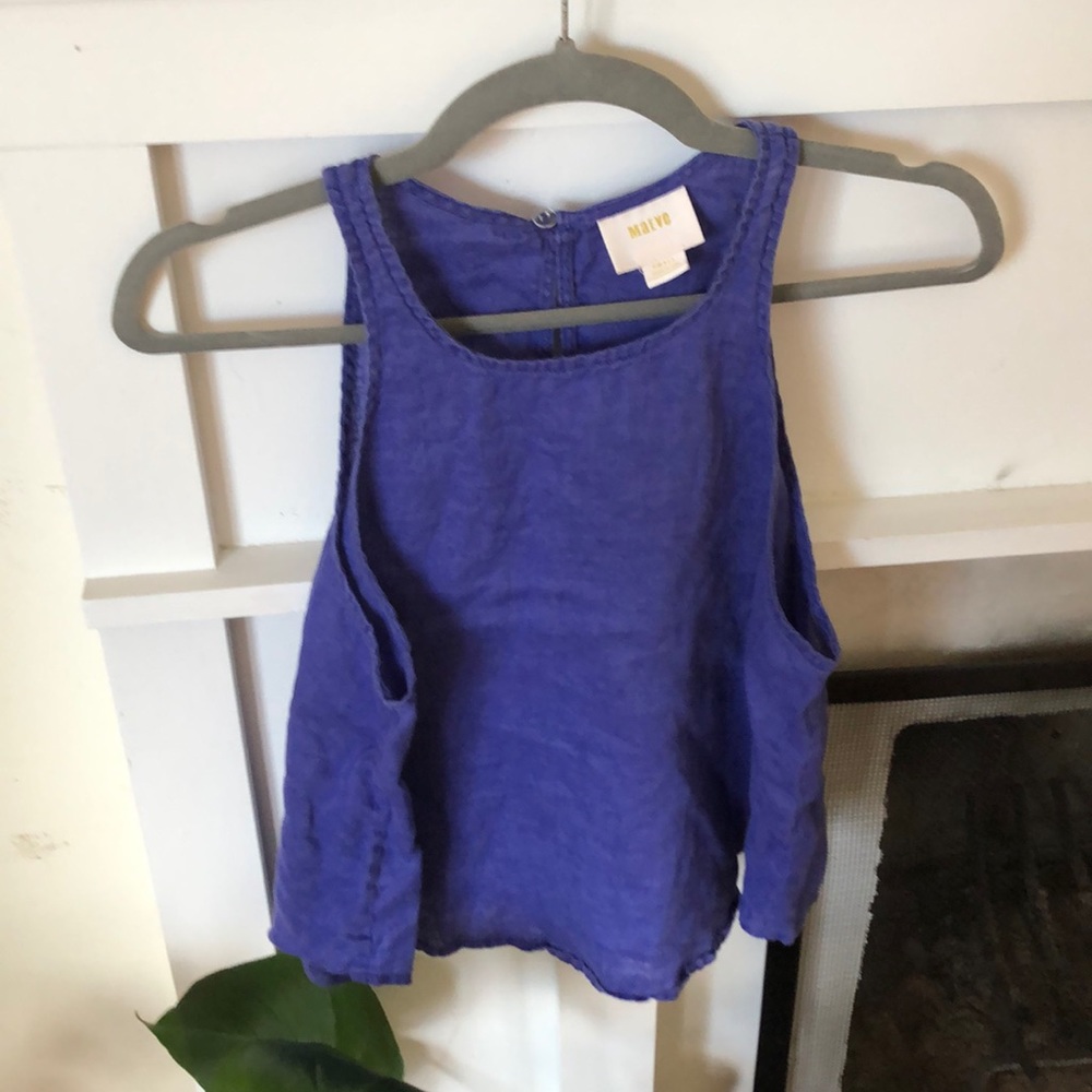 Maeve (from Anthro) linen tank!